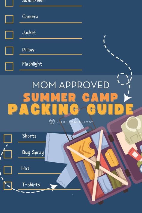 Pull out those trunks and checklists, mommas! We're bringing you our best summer camp packing tips along with a list of all our favorite packing essentials for overnight summer camps.⁠
⁠
It's time to start summer camp packing and prepping! Do you have everything you need? Check out the link in our bio for:⁠
⁠
⭐️ Our favorite mom approved camp items⁠
⁠
⭐️ Tips for packing for camp⁠
⁠
⭐️ A printable camp checklist so the kids can help!⁠

⁠ Camp Checklist, Summer Camp Packing, Camp Packing, Moms' Night Out, Houston Zoo, Moms Night, Packing Essentials, Neighborhood Guide, Camping Checklist