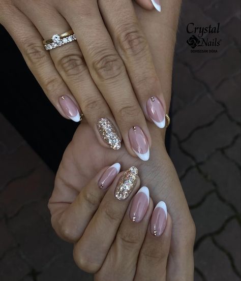 Ambre Nails, Elegant Touch Nails, Diamond Nail Art, Watermelon Nails, Simple Gel Nails, Bride Nails, Diamond Nails, Elegant Nails, Pretty Acrylic Nails