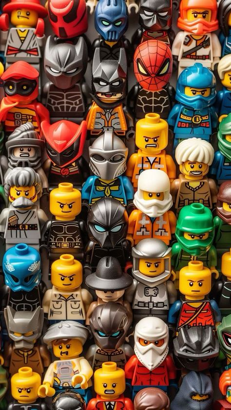 Lego Wallpaper Aesthetic, Lego Poster, Lego Wallpaper, Lego Army, Samurai Wallpaper, Iphone Dynamic Wallpaper, Graffiti Wallpaper Iphone, Amoled Wallpapers, Lego Lovers