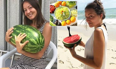 #DailyMailUK .... "Saša Dedić, from Ljubljana in Slovenia, became fruitarian in 2014 and hasn't looked back. The 34-year-old says she even takes her own fruit to restaurants and doesn't miss other food sources.".... http://www.dailymail.co.uk/femail/article-4420570/Woman-eats-fruit-says-diet-cured-migraines.html Fruitarian Diet Before And After, Fruitarian Diet, Food Benefits, Headache Types, Health Plus, Eat Fruit, Food Source, Migraine, Slovenia