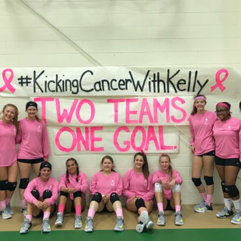 Pink Out Night Volleyball, Pink Out Decorations Volleyball, Pink Out Volleyball Ideas, Pink Out Posters Volleyball, Dig Pink Volleyball Ideas Shirts, Dig Pink Volleyball Posters, Dig Pink Volleyball, Dig Pink Volleyball Ideas, Volleyball Dig