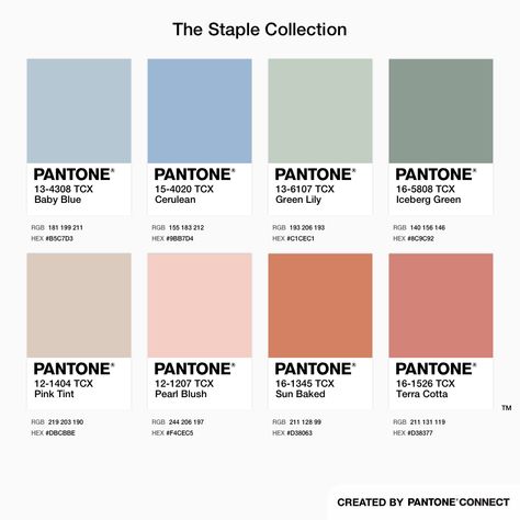 Color Palette Pantone, Pantone Color Chart, Pastel Color Palette, Pastel Cakes, Palette Design, Color Schemes Colour Palettes, Pastel Colour Palette, Sage Color, Color Palette Design