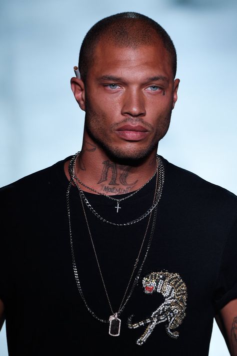 All Eyes Are On ‘Hot Convict’ Jeremy Meeks At Milan Fashion Week | HuffPost Jeremy Meeks, Gorgeous Eyes, Black Man, Black Men Fashion, All Eyes, Second Chance, Good Looking Men, Male Face, Male Beauty