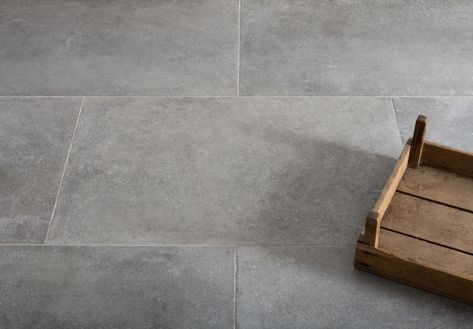 Ravello Grey Porcelain | Floors of Stone Cabin Flooring, Floors Of Stone, Flagstone Tile, Limestone Floors, Hall Tiles, Limestone Floor Tiles, Grout Sealer, Limestone Tiles, Travertine Tiles