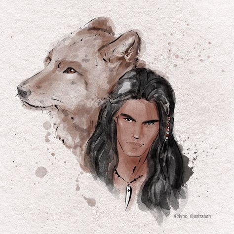 Lynx Illustration, Twilight Fan Art, Twilight Wolf Pack, Jacob And Renesmee, Twilight Story, Twilight Jacob, Twilight Wolf, Twilight Saga Books, Saga Art