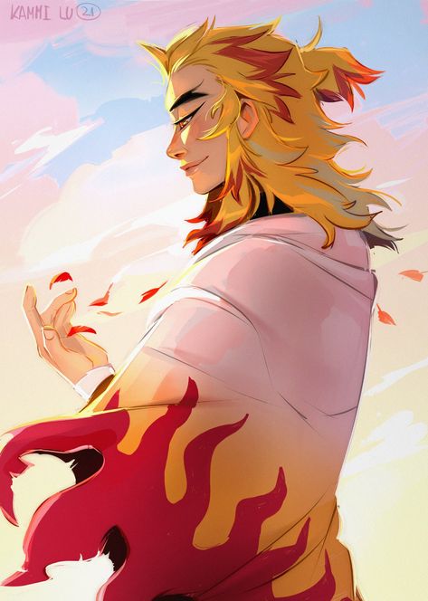 Let Him Go, Rengoku Kyojuro, Letting Go Of Him, Dragon Slayer, Love Memes, Slayer Anime, Anime Demon, Anime Fanart, Go On