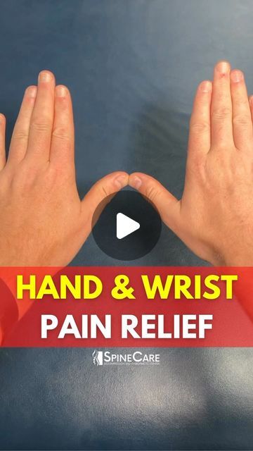 Dr. Michael Rowe | SpineCare on Instagram: "Dr. Rowe shows an easy exercise than may give instant hand, finger, and wrist pain and stiffness relief. This exercise can be done at home (or work), requires no equipment, and may give relief within 30 seconds. Let us know how it works for you! #handpain #wristpain #wristpainrelief" Wrist Pain Exercises, Wrist Exercises For Pain, Gas Relief Remedies, Lady Exercise, Dr Rowe, Michael Rowe, Wrist Pain Relief, Wrist Exercises, Sore Hands