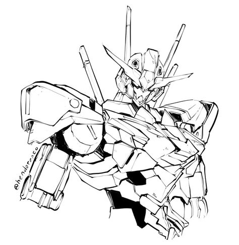 Gundam Drawing, Transformers Art Design, Gundam Wallpapers, Astuces Diy, Arte Robot, Gundam Art, Mecha Anime, Robot Design, Robots Concept