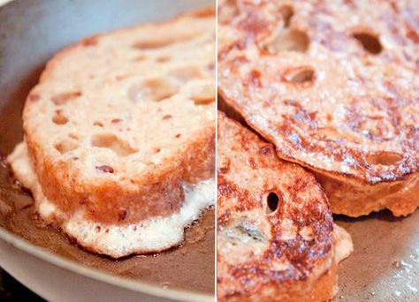 Ciabatta French Toast from Tricia of Eating is Art | Kitchn Ciabatta French Toast, Recipe For French Toast, Ciabatta Bread, First Thing In The Morning, Online Friends, French Toast Recipe, Breakfast Time, Foodie Recipes, What To Eat