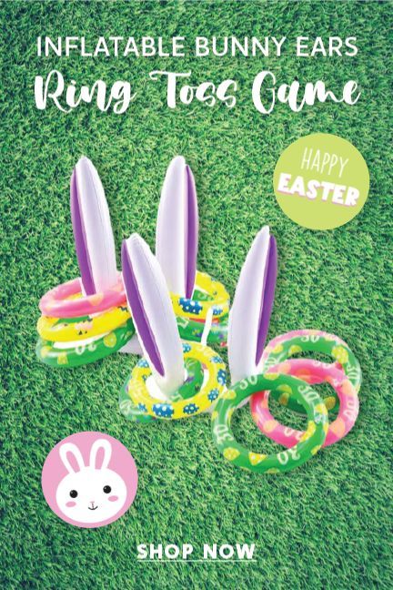 🐇 💓 Have a hoppin' good time with Easter games on the lawn! 🐰 The Inflatable Bunny Rabbit Ears Ring Toss Game includes 2 Sets of ears and 12 Rings. . . . #joyfyofficial #easter #eastergames #easterweekend Egg Toss Game, Easter Bingo, Fun With Kids, Easter Party Games, Church Games, Easter Surprise, Easter Essentials, Ring Toss Game, Easter Games