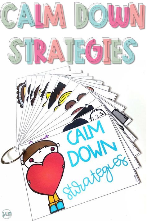 calm down kits in the classrroom, self regulation, teaching students to calm down, calm down strategies Calm Down Box, Calm Box, Calm Down Kit, Social And Emotional Learning, Teacher Aesthetic, Calm Down Corner, Visual Supports, Calming Strategies, Behavior Supports