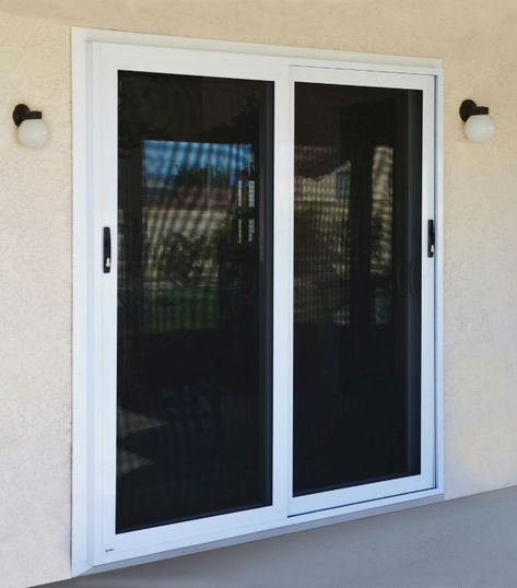 Security Sliding Doors Patio, Sliding Glass Door Security Ideas, Sliding Glass Door Screen, Sliding Patio Screen Door, Screen Door Replacement, Security Windows, Security Screen Doors, Patio Screen Door, Sliding Glass Door Window