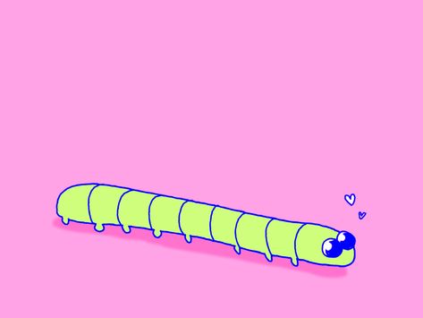 caterpillar GIF on Behance Worm Animation, Discord Gifs, Caterpillar To Butterfly, Simple Animation, Butterfly Gif, Loop Gif, Animation Gif, Animes To Watch, Motion Graphics Inspiration