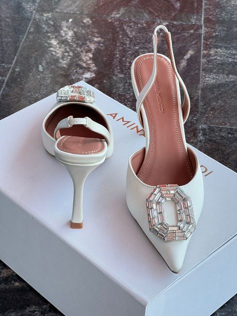 Shoe Closets, Muaddi Shoes, Amina Muaddi Heels, Amina Muaddi Shoes, Sporty Shoes, Cute Shoes Heels, Modern Shoes, Amina Muaddi, Only Shoes