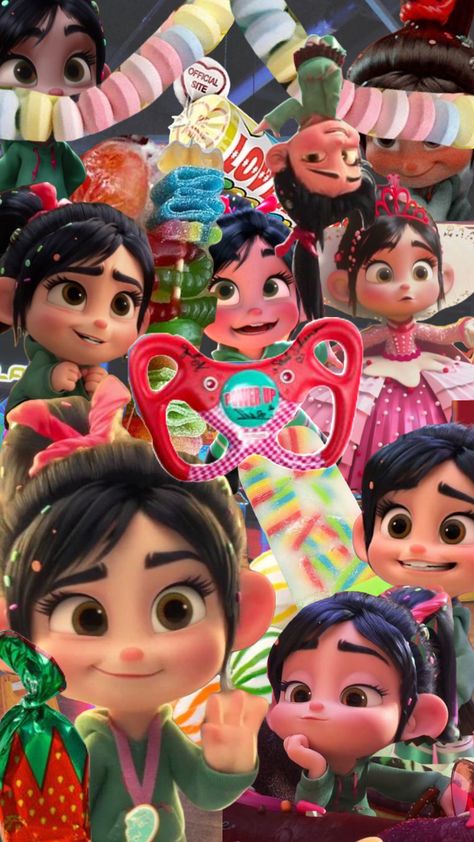 Vanellope X Taffeta, Vanellope Y Ralph, Vanellope Von Schweetz, Wallpaper Hp, Swag Cartoon, Wallpaper Android, Wreck It Ralph, Homescreen Layout, Candy Girl