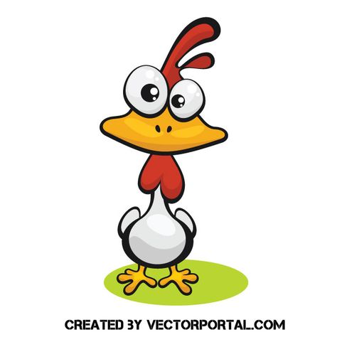 Crazy chicken cartoon vector clip art Crazy Chicken Drawing, Chicken Cartoon Funny, Chicken Cartoon, Chicken Drawing, Chicken Images, Cartoon Chicken, Crazy Chicken, Painted Rock Animals, Chicken Painting