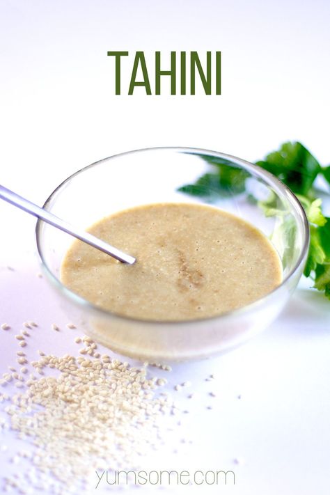 how-to-make-tahini What Is Tahini How To Make, How To Make Tahini At Home, What Is Tahini, What Is Tahini Sauce, Make Tahini, How To Make Tahini, Sesame Paste, Hummus Recipe Homemade, Homemade Tahini