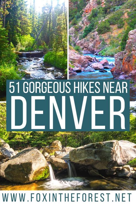 51 Gorgeous Hikes Near Denver for Any Level + Secret Local Tips Denver Colorado Spring Outfits, Denver Colorado Things To Do November, Things To Do Near Denver Colorado, Hikes In Colorado, What To Do In Denver Colorado Summer, Colorado Hikes, Denver Colorado Things To Do, Best Fall Hikes In Colorado, Denver Colorado Hiking