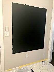 Chalkboard paint on wall Chalkboard Wall Kitchen, Paint On Wall, Chalkboard Wall Bedroom, Blackboard Paint, Black Chalkboard Paint, Thrifty Diy, Thrifty Decor Chick, Thrifty Decor, Diy Chalkboard