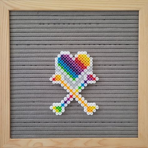 Perler Ideas, Easy Perler Beads Ideas, Rainbow Logo, Beads Designs, Beads Ideas, Preschool Songs, Perler Beads Designs, Bead Loom, Loom Patterns