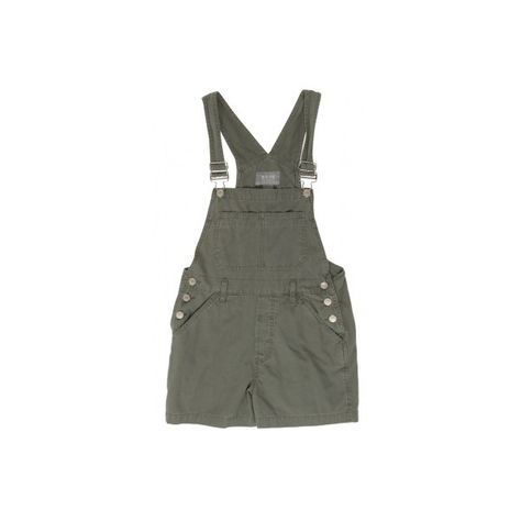 Olive Denim Short Dungarees W32 ❤ liked on Polyvore featuring jumpsuits, rompers, overalls, dresses, bottoms, jumpsuit, floral jumpsuit, short jumpsuits, jump suit and short overalls Rompers Short, Short Denim Overalls, Short Dungarees, Summer Jumpsuits, Overalls Jumpsuit, Overalls Summer, Jumpsuit Vintage, Olive Jumpsuit, Olive Green Romper