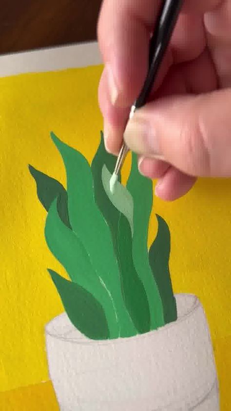 Boelter Design Co - 🎨 Painting a Snake Plant Snake Plant Drawing, Plant Study, Everywhere I Go, Snake Plants, Just Pray, Plant Painting, A Snake, Snake Plant, Positive Energy