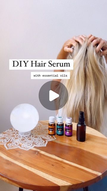 Kelowna Giuliano 🌿 Essential Oil Education on Instagram: "Healthy hair hack💁🏼‍♀️

Need extra hair care?💇🏼‍♀️

Use this serum as a hair mask.♥️

You have to try this! It’s so easy to make and I think you’ll love how it makes your hair and scalp feel! 🫶🏼

✨ DIY Hair Serum ✨

To a 2 oz glass pump bottle, add:

🌿🪻🌿
• 10 drops Rosemary essential oil
• 10 drops Lavender essential oil
• 10 drops Cedarwood essential oil
🌿🪻🌿

• Fill the remaining space halfway with jojoba oil.
• Fill the other half of the bottle with argan oil.

• Shake well. 

• Add 2-4 pumps to your hair from roots to end, comb through, and leave in for 30 minutes or overnight.💆‍♀️

• Wash, dry & style as usual.😍

Save, share & follow @dropintowellness for more fun & easy ways to use essential oils! 🌻

☀️ Need the Diy Hair Serum, Ways To Use Essential Oils, Diy Dry Shampoo, Essential Oil Education, Rosemary Essential Oil, Hair Hack, Cedarwood Essential Oil, Home Health Remedies, Healthy Hair Tips