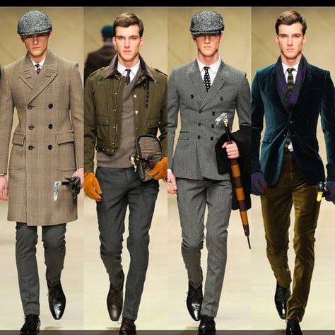 Gentleman Forever British Fashion Classic, English Clothes, British Style Men, British Gentleman, Wink Wink, The Gentleman, British Outfits, Burberry Prorsum, Mens Fashion Classy