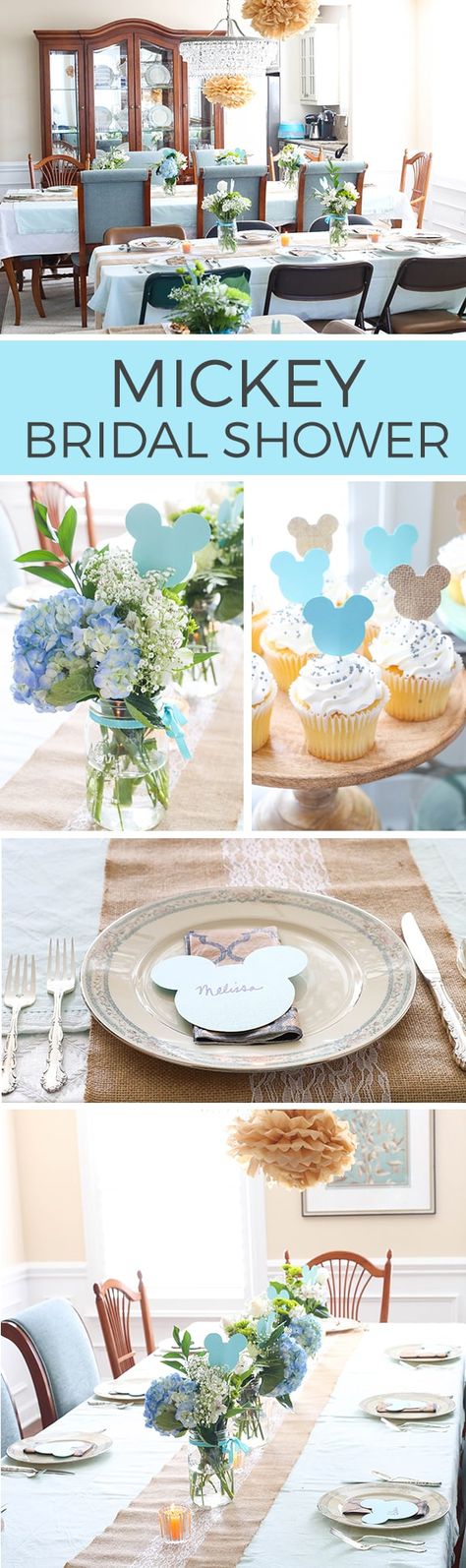 Disney Wedding Shower, Disney Themed Bridal Shower, Disney Wedding Gifts, Disney Bridal Showers, Bridal Shower Gifts For Bride, Beau Film, Tema Disney, Wedding Shower Decorations, Boho Bridal Shower