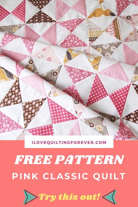 Hourglass Quilt Pattern Free, Hourglass Quilt Pattern, Hourglass Quilt, Beginner Quilting Projects, Rag Quilt Tutorial, Baby Quilt Pattern, Classic Quilts, Baby Quilt Patterns, Quilting Templates