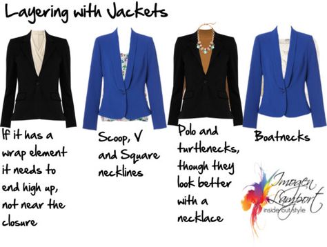 How to Layer Jackets, Imogen Lamport, Wardrobe Therapy, Inside out Style blog, Bespoke Image, Image Consultant, Colour Analysis Cottage Closet, Neckline Necklace Guide, Inside Out Style, Headpiece Hairstyles, Wardrobe Planning, Image Consultant, Style Advice, A Jacket, Layering Outfits