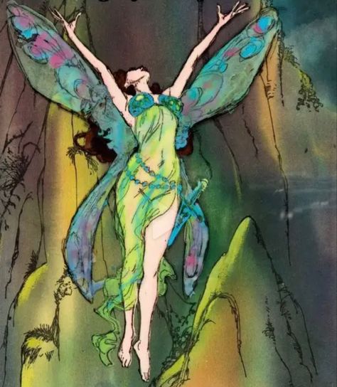 Wizards 1977, Ralph Bakshi, Poster Design, A Woman, Tumblr, Green, Beauty, Design, Art