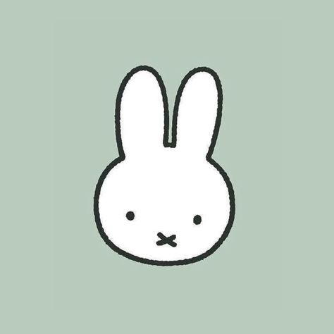 miffy teal icon cute aesthetic Concept Store, Cool Kids, Boutique, Green