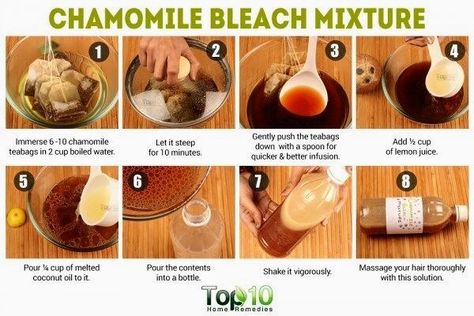 Hair Lightener Diy, Natural Hair Bleaching, Natural Hair Dyes, Chamomile Hair, Hair Lighting, Hair Lightner, Hair Glaze, Lighten Hair Naturally, Winter Lip Color