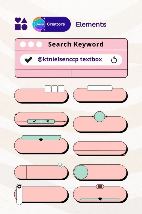 Textbox Banner Canva Elements Keyword - @ktni Canva Banner Elements, Canva Free Elements Keyword, Elemen Canva Free, Canva Keywords Free, Canva Elements Keyword Free, Canva Keywords, Alphabet Photos, Desain Buklet, Canva Elements Keyword