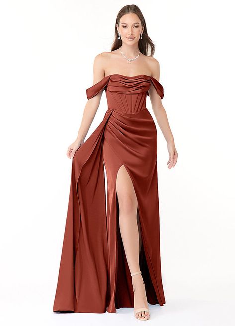 AZAZIE AMYRA - Bridesmaid Dresses Bridesmaid Dresses Terracotta, Strapless Corset Dress, Plus Size Bridal Dresses, Bridesmaid Dresses Azazie, Maternity Bridesmaid Dresses, Stretch Satin Dress, Rose Bridesmaid Dresses, Modest Bridesmaid Dresses, Azazie Bridesmaid Dresses