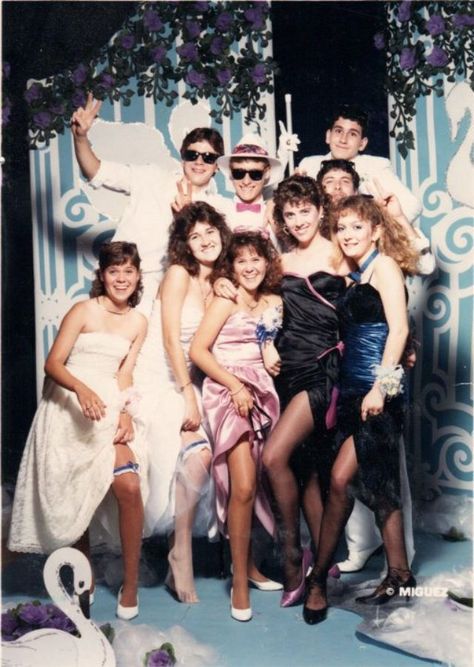 Hosting Themes, 1990s Prom, 1980s School, Queer Prom, Graffiti Dress, Cool Snaps, 80s Prom Party, Eighties Fashion, Tacky Wedding