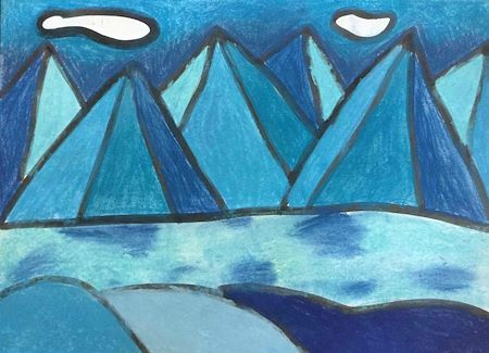 Artsonia Art Gallery - Lawren Harris inspired Landscapes Lawren Harris Art, Landscape Lessons Elementary, Lawren Harris, Classical Conversations, Elementary Art Projects, Step Kids, Chalk Pastels, Art Teachers, Canadian Artists