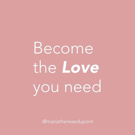 💗Become your own best friend. 💗Become the love you need. 💗Become the person you can always depend on. This does not mean you don’t need anyone else. We all need each other in life, for support and inspiration. But the only person who can give you the validation, the recognition and the love you require to live your best life, is yourself. When we practice loving who we are, we open up for the ability to love others as they are and increase space to recognize love coming from other people. ... Your Own Best Friend, Own Best Friend, Live Your Best Life, Love Others, Best Life, Live For Yourself, Other People, Best Friend, Self Love
