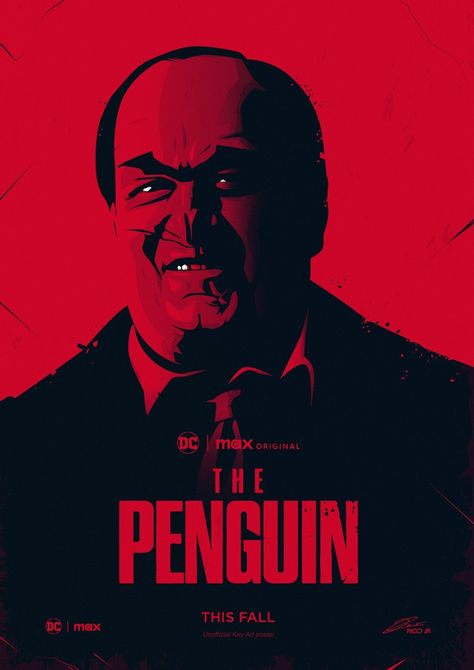 THE PENGUIN (2024) poster design by Julien Rico The Penguin Batman, Penguin Wallpaper, 2024 Poster, Skin Images, Samurai Jack, The Penguin, Animation Art Character Design, Movie Poster Art, Batman Comics