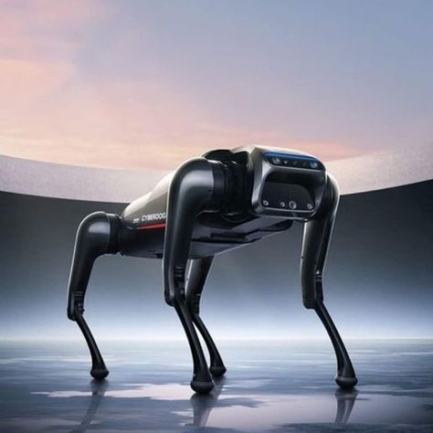 #CyberDog is a new ominous-looking robot from Xiaomi
It can perform #backflips, can trot along at speeds of 3.2m/s and weights 3kg. Analyze its surroundings in real-time, create navigational maps, and avoid obstacles.
.
.
#xiaomi  #robotics #robot #ai #technology  #xiaomirobot Latest Tech, Robotics, Tech News, Real Time, Technology