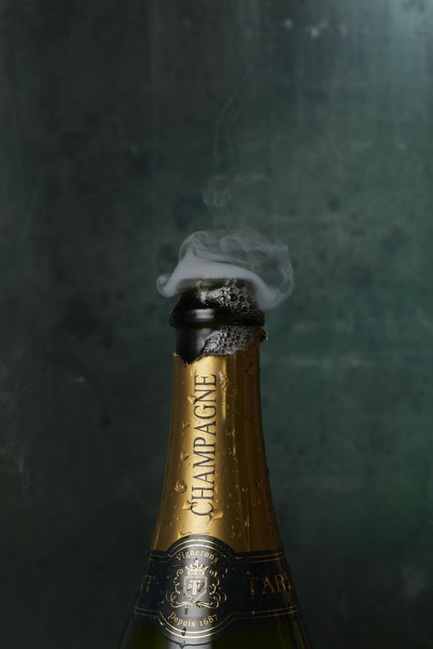 Champagne Bottle. Photo by Vince Noguchi Champagne Product Photography, Champagne Bottle Aesthetic, Lyric Book, Champagne Brands, Champagne Birthday, Champagne Corks, Champagne Bar, Fancy Drinks, Champagne Bottles