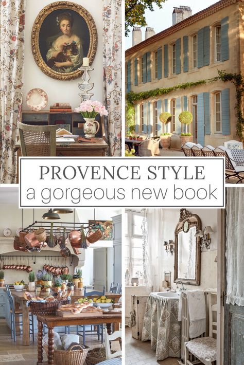 Provencal Style Interior, Provence Decor Interior, French Provence Kitchen, Provence Interior Design Country French, French Decorating Ideas Provence France, Provence House Interior, French Provence House, French House Interior Provence France, Provence Living Room