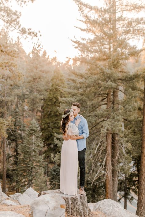 Big Bear Elopement, Big Bear Photoshoot, Big Bear Engagement Photos, Bear Photoshoot, Big Bear Lake California, Fall Engagement Pictures, Bear Wedding, San Diego Engagement, Couple Engagement Pictures