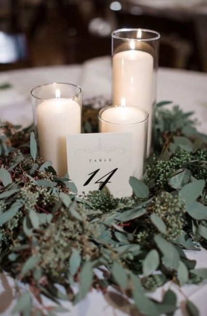 Wedding Table Centerpieces Elegant, Greenery Wedding Centerpieces, Romantic Wedding Centerpieces, Winter Wedding Table, Winter Wedding Centerpieces, Greenery Centerpiece, Winter Centerpieces, Simple Wedding Centerpieces, Easy Candles