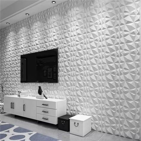 J'ai acheté ces panneaux muraux pour décorer la chambre de ma fille. Facile à installer et lavable facilement. Wall Panel Molding, Self Adhesive Wall Tiles, Textured Wall Panels, 3d Wall Tiles, Pvc Wall Panels, Dimensional Wall, Pvc Panels, Wallpaper Walls Decor, Interior Wall Decor