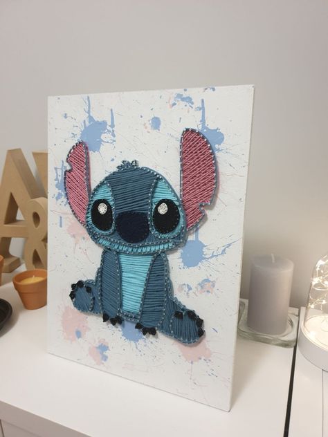 Animal String Art, Disney String Art, String Art Templates, String Art Tutorials, Nail String, Diy Kits For Adults, Nail String Art, String Art Patterns, Cute Laptop Wallpaper