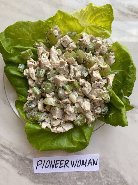 I Tried The Pioneer Woman's Chicken Salad Recipe | Kitchn Chicken Salad Pioneer Woman, Chicken Surprise, Pioneer Woman Recipes Dinner, Pretty Recipes, Pioneer Woman Chicken, The Best Chicken Salad, Chicken Salad Dressing, Best Chicken Salad, Cauliflower Mashed