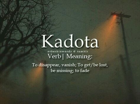 Sometimes I want to kadota! Better Vocabulary, Underground City, Unique Words Definitions, Uncommon Words, Fancy Words, One Word Quotes, Weird Words, Unusual Words, Rare Words