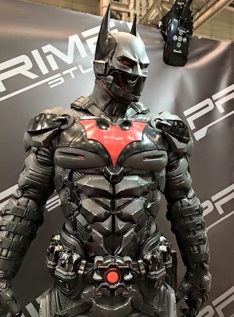 Imgur: The most awesome images on the Internet. Batman Beyond Cosplay, Batman Beyond Suit, Armadura Cosplay, Batman Suit, Batman Armor, Batman Cosplay, Batman Costume, Comic Manga, Arkham Knight